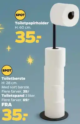 Netto Spot toilet papirholder tilbud