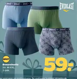 Netto Everlast Boxershorts tilbud
