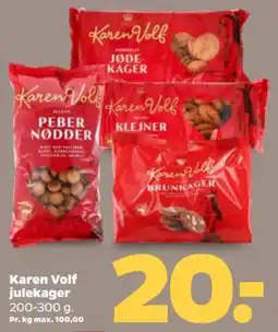 Netto Karen Volf julekager tilbud