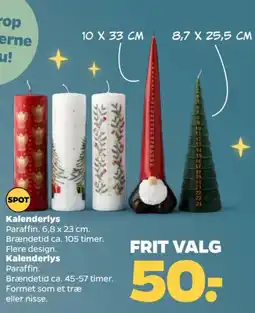 Netto Kalenderlys tilbud
