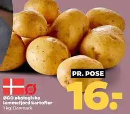 Netto ØGO økologiske kartofler tilbud