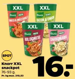 Netto Knorr XXL snackpot tilbud
