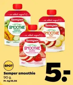 Netto Semper smoothie tilbud