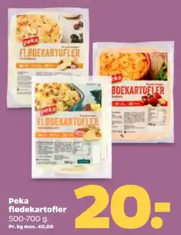 Netto Peka flødekartofler tilbud