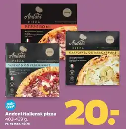 Netto Andoni italiensk pizza tilbud