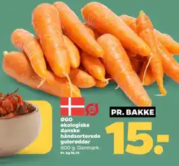 Netto ØGO økologiske gulerødder tilbud