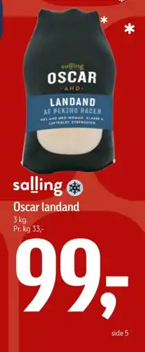 Føtex Oscar landand tilbud