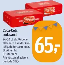 Føtex Coca-Cola sodavand tilbud