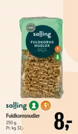 Føtex salling fuldkornsnudler tilbud
