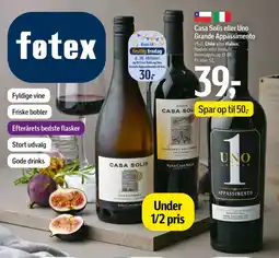 Føtex Casa Solis eller Uno Grande Appassimento tilbud