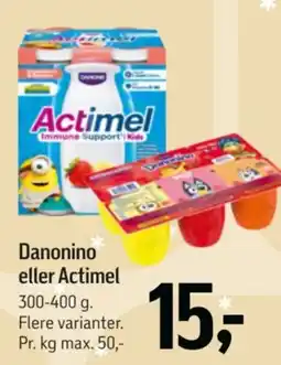 Føtex Danonino eller Actimel tilbud