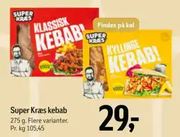 Føtex Super Kræs kebab tilbud