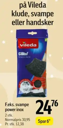 Føtex Vileda klude, svampe eller handsker tilbud