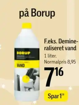 Føtex Borup demineret vand tilbud