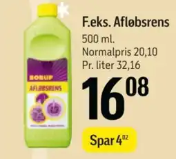 Føtex Borup afløbsrens tilbud