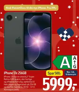 Føtex iPhone 17e 256GB tilbud