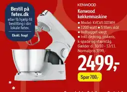 Føtex Kenwood køkkenmaskine tilbud