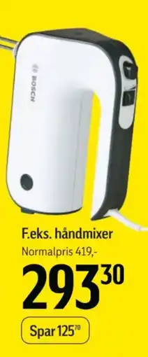 Føtex Bosch håndmixer tilbud