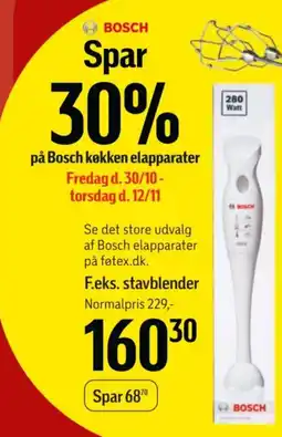 Føtex Bosch stavblender tilbud