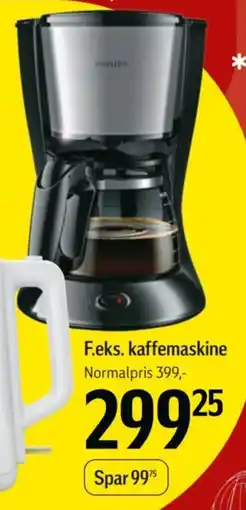 Føtex Philips kaffemaskine tilbud