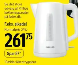 Føtex Philips elkedel tilbud