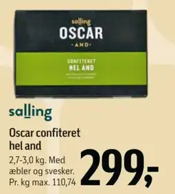 Føtex salling oscar confiteret hel and tilbud