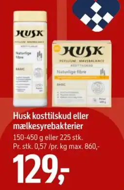 Føtex Husk kosttilskud tilbud