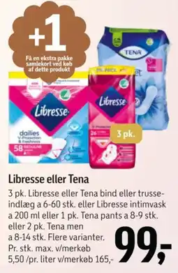 Føtex Libresse eller Tena tilbud