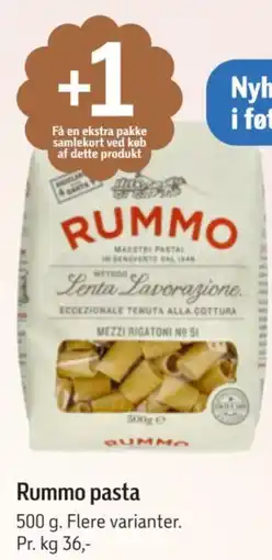 Føtex Rummo pasta tilbud