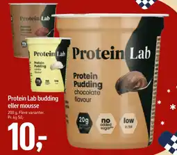 Føtex Protein Lab protein pudding tilbud