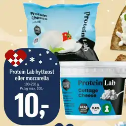 Føtex Protein Lab hytteost eller mozzarella tilbud