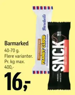 Føtex Barebells peanut cloud tilbud