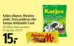 Føtex Katjes Marabou Toms tilbud