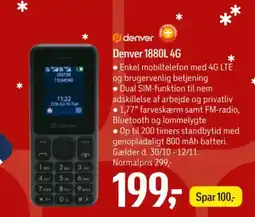 Føtex Denver 1880L 4G tilbud