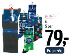 Føtex Mads Christiansen sokker tilbud