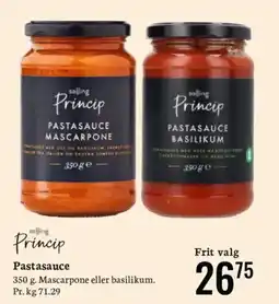 Bilka Princip Pastasauce tilbud