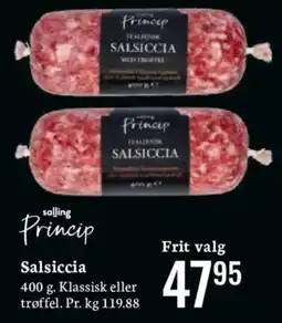 Bilka Princip Salsiccia tilbud