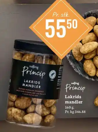Salling Princip Lakrids mandler