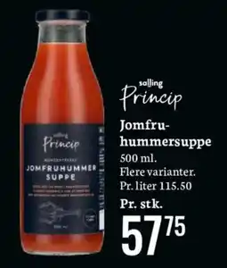 Bilka Princip Jomfruhummersuppe tilbud