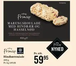 Bilka Princip Hindbærroulade tilbud