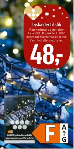Føtex Lyskæder til stik tilbud