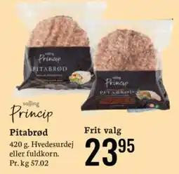 Bilka Princip Pitabrød tilbud
