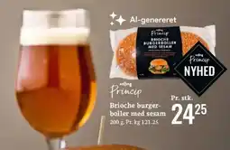 Bilka Princip brioche burgerboller med sesam tilbud
