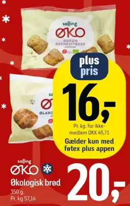 Føtex Salling ØKO Økologisk brød tilbud