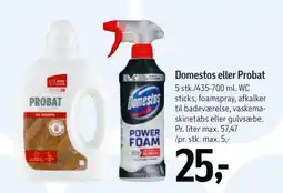 Føtex Domestos eller Probat tilbud