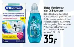 Føtex Biotex Wonderwash tilbud