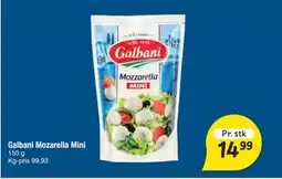 Fakta Tyskland Galbani Mozarella Mini tilbud