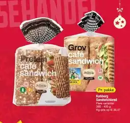 Fakta Tyskland Kohberg Sandwichbrød tilbud