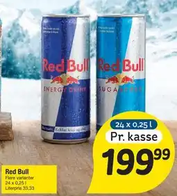 Fakta Tyskland Red Bull tilbud