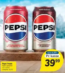 Fakta Tyskland Pepsi Treats tilbud